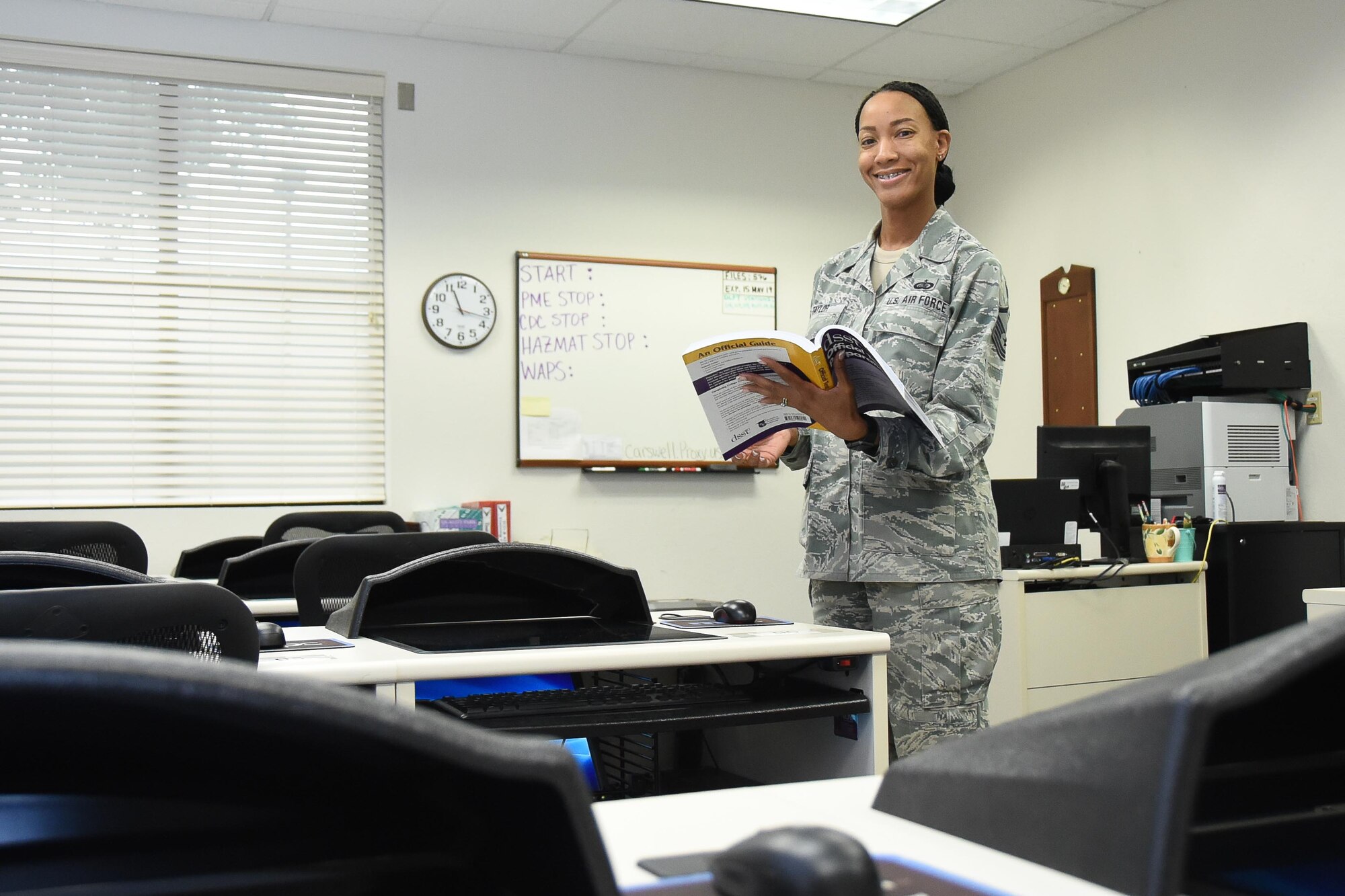 Master Sgt. Traci Taylor, 301 FW Force Support Squadron education specialist, shares why she joined the military, a personal glimpse into her childhood, and some of her career goals during an interview for a Spotlight feature for the latest Fighter Line publication. The Spotlight series gives a behind-the-scenes look at the men and women who are the driving force of the 301st Fighter Wing.