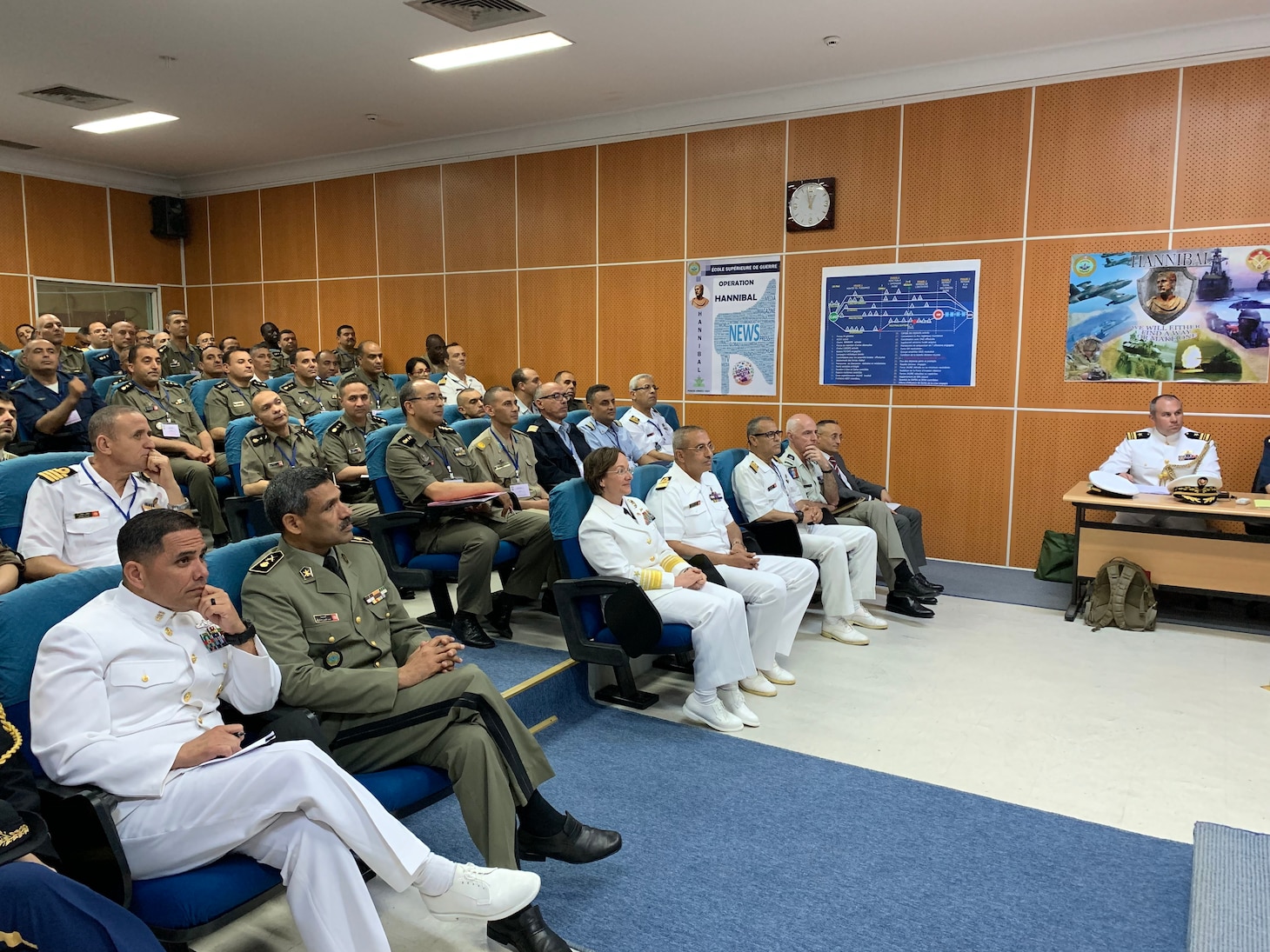 Vice Adm. Franchetti Visits Tunis