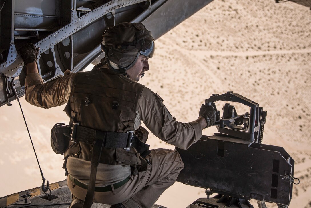 CH-53 Super Stallion takes flight during ITX 4-19