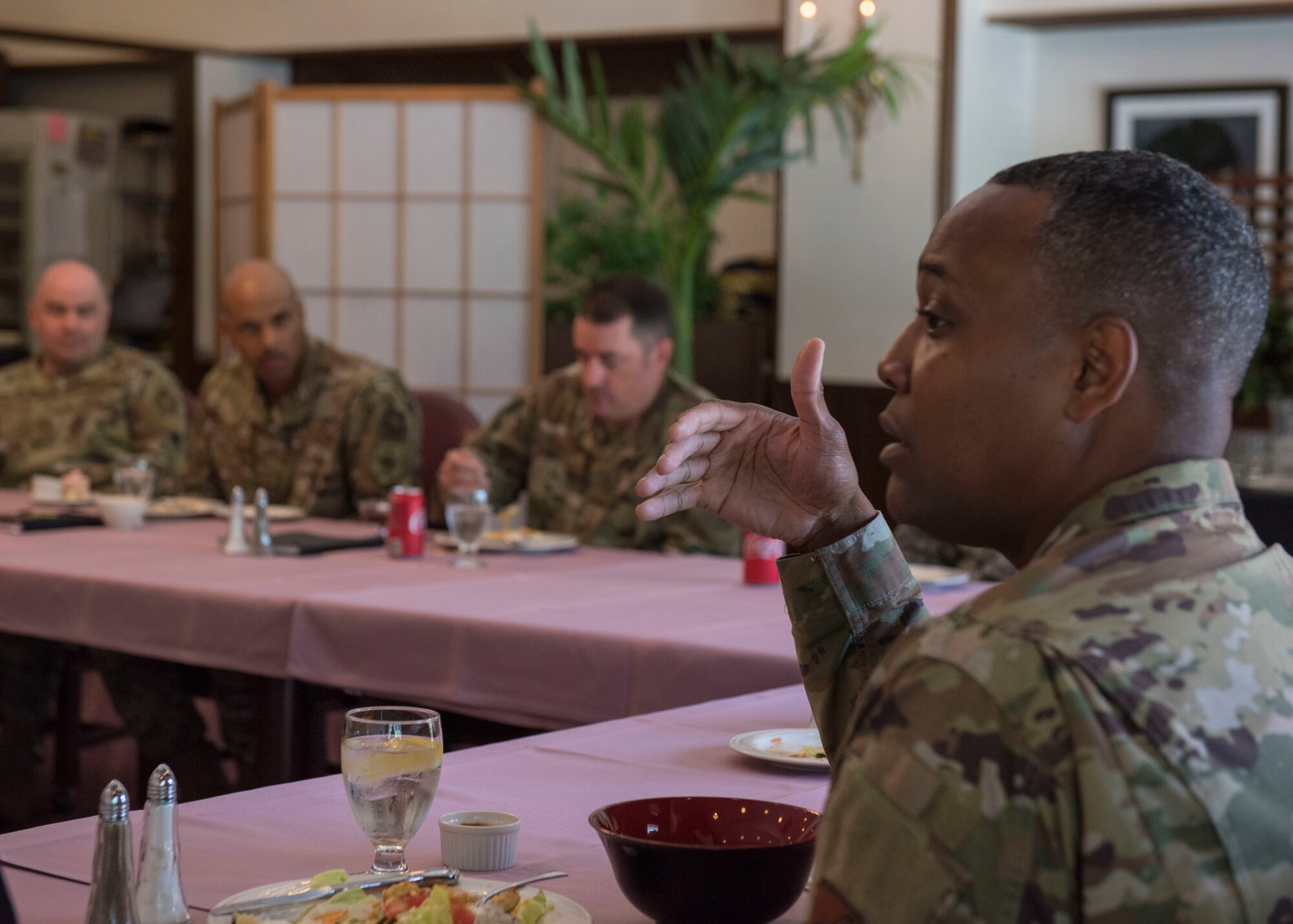 PACAF Command Chief visits Yokota Airmen