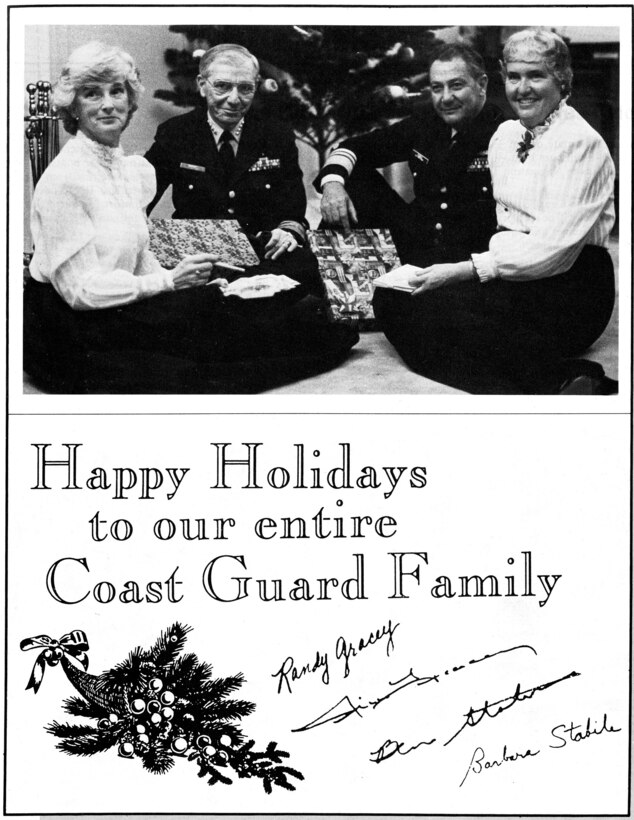 Admiral James S. Gracey Christmas Card