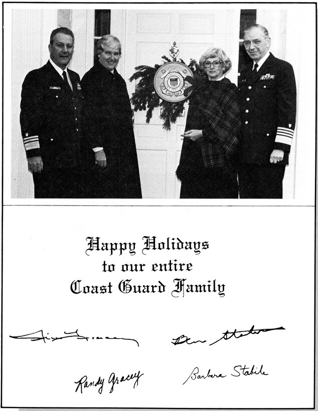 Admiral James S. Gracey Christmas Card