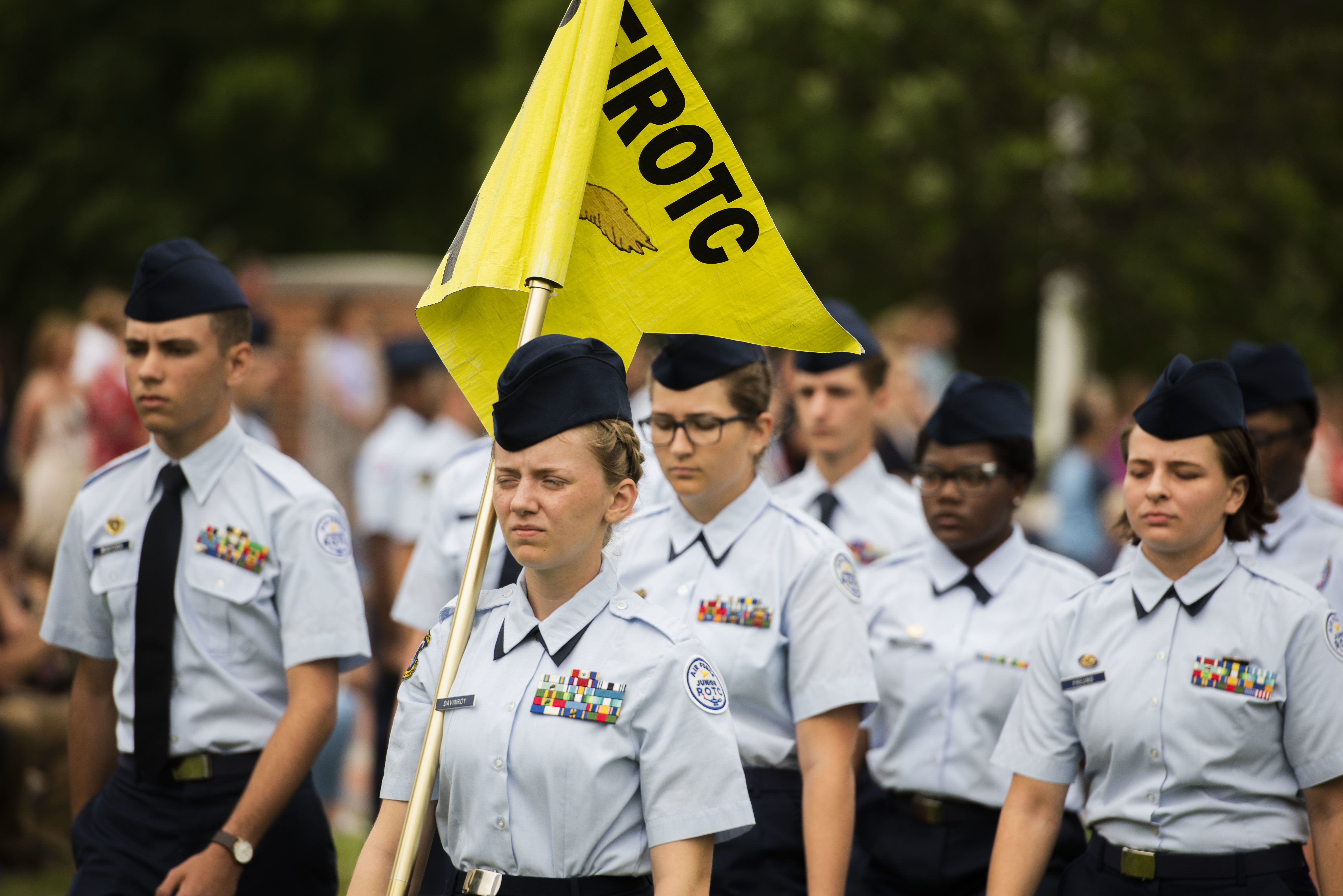 Cadets leaders at Scott AFB > Scott Air Force Base > News