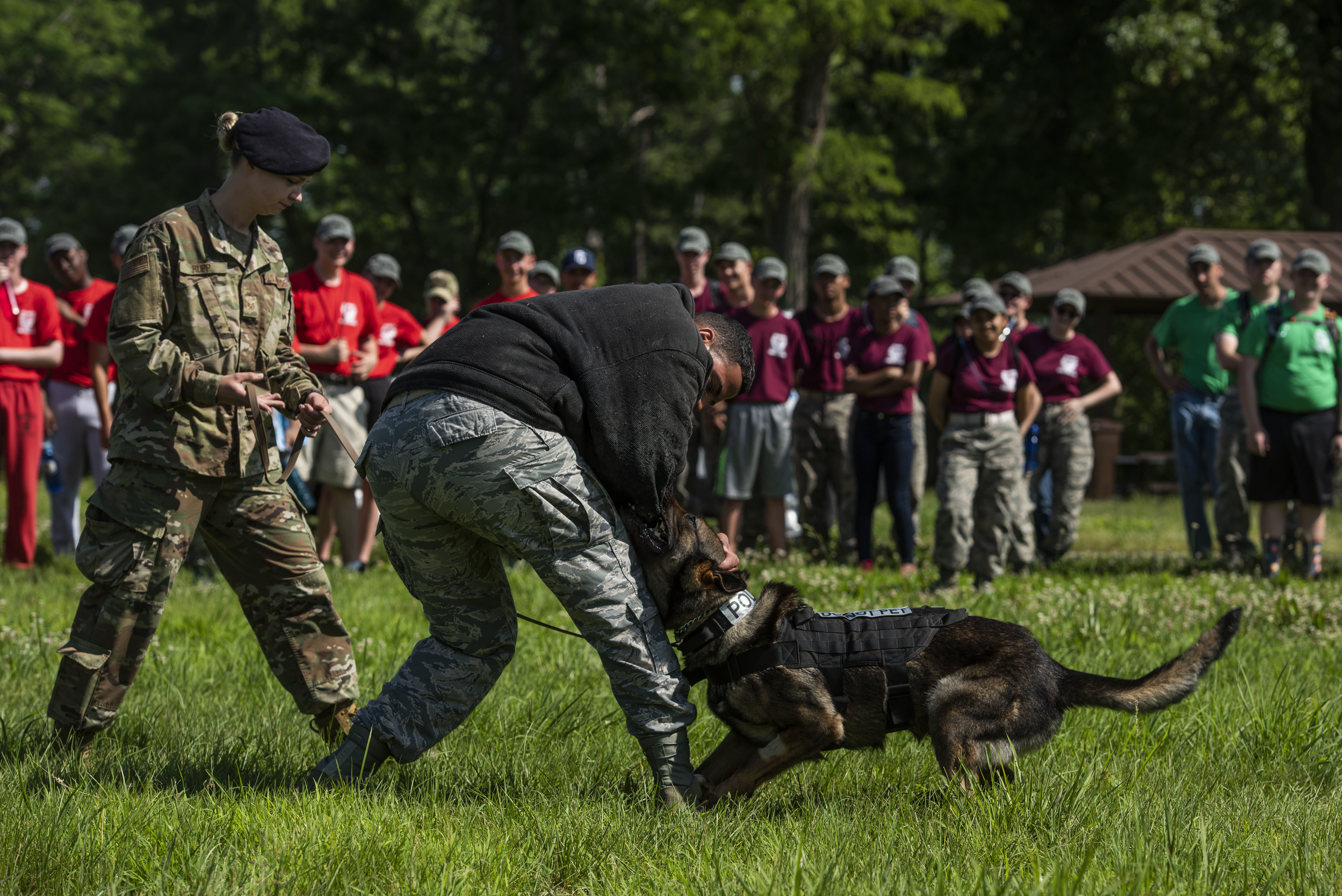 Cadets leaders at Scott AFB > Scott Air Force Base > News