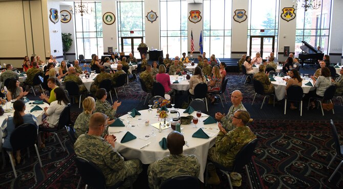 Attendees of event listen to speaker