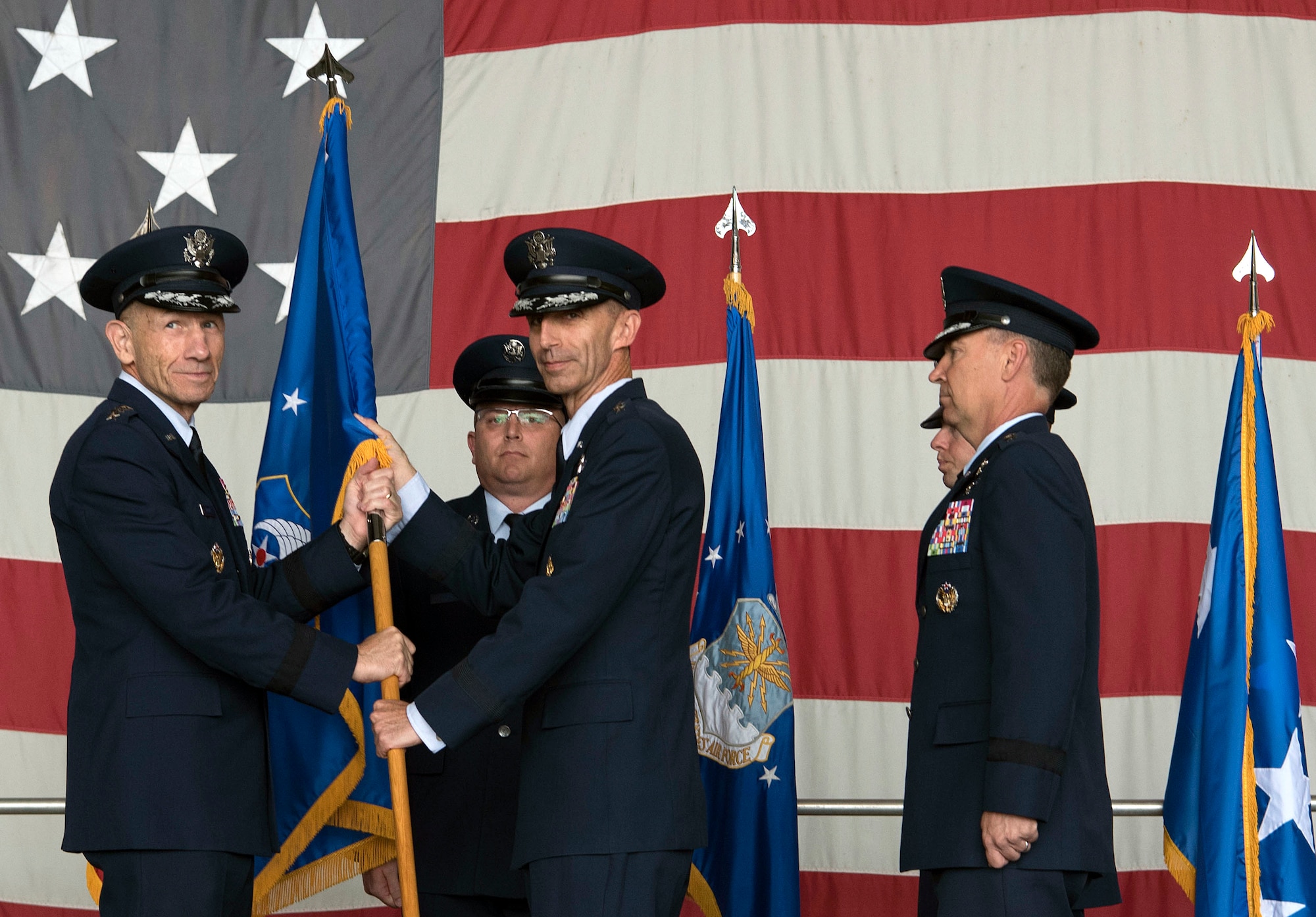 Ninth AF change of command highlights joint capabilities