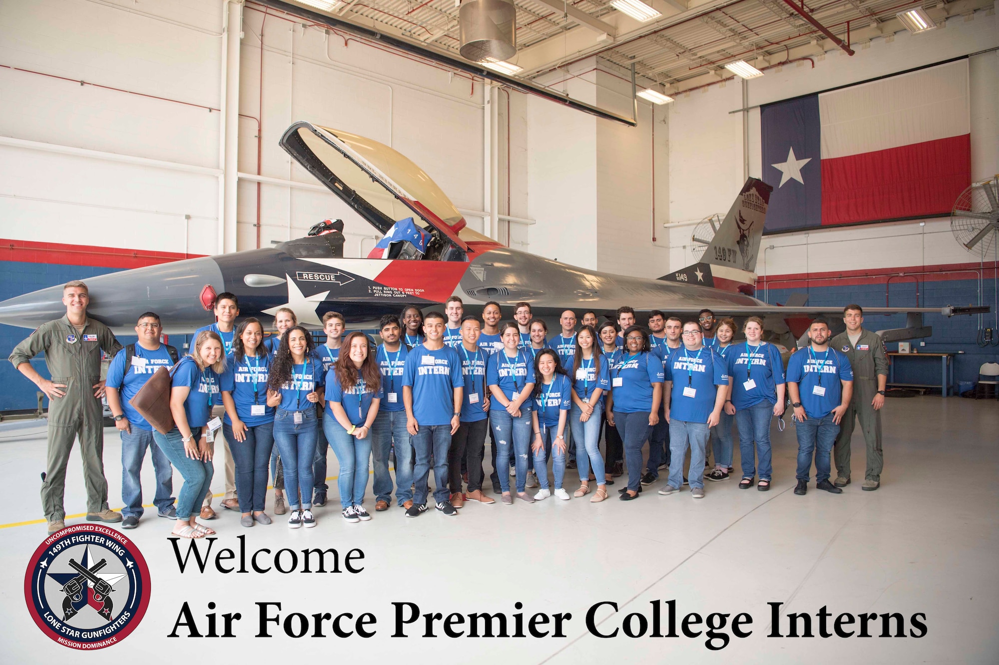 Premier College Interns immerse into Air Force mission