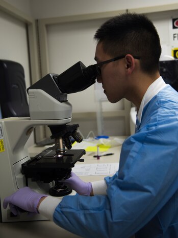 Healthcare detectives: 9th MDOS lab techs analyze specimens