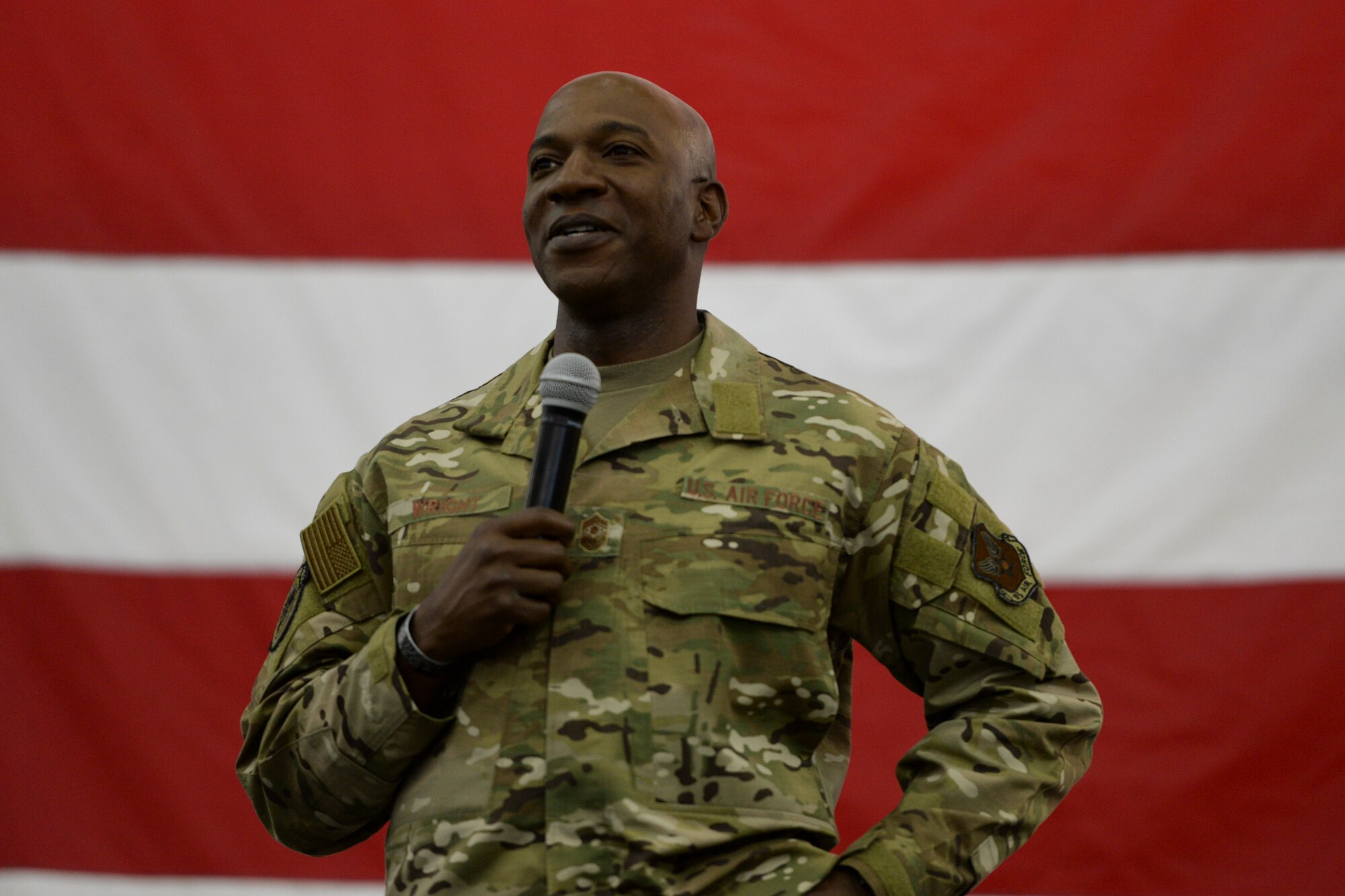 CMSAF visits Eielson