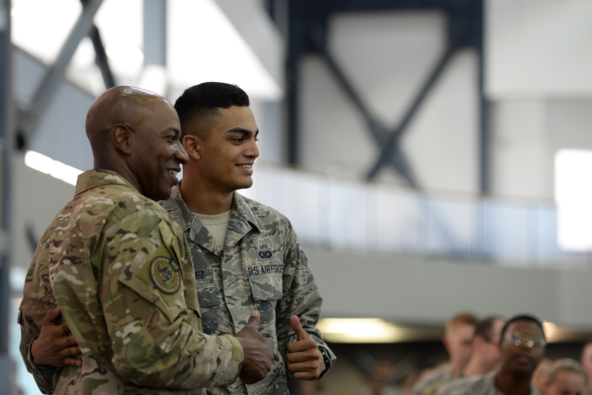 CMSAF visits Eielson
