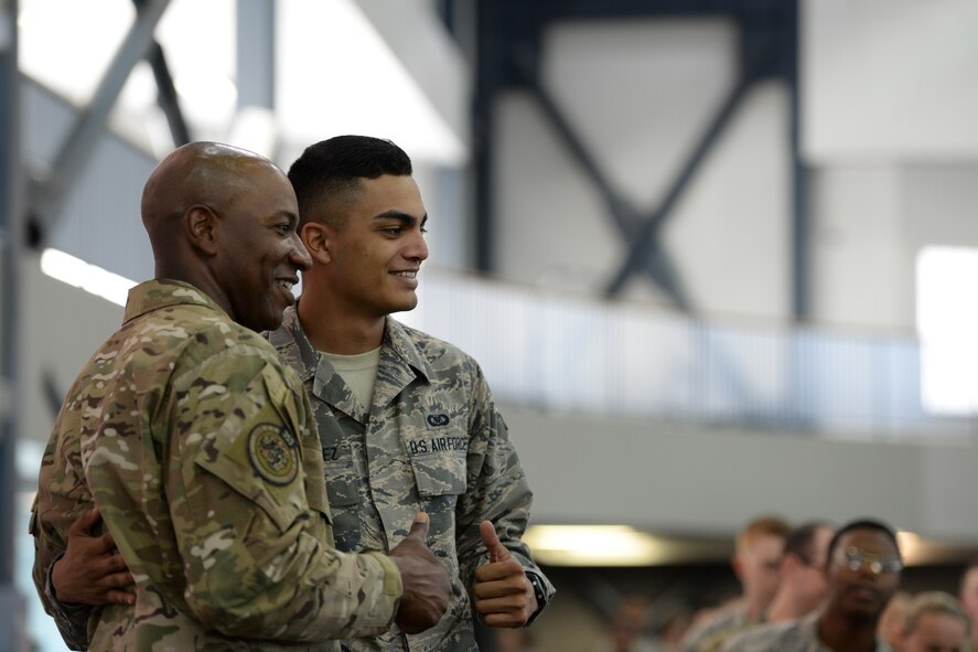 CMSAF visits Eielson