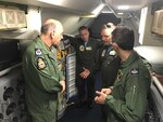 Aircrew assigned to the “Golden Eagles”
