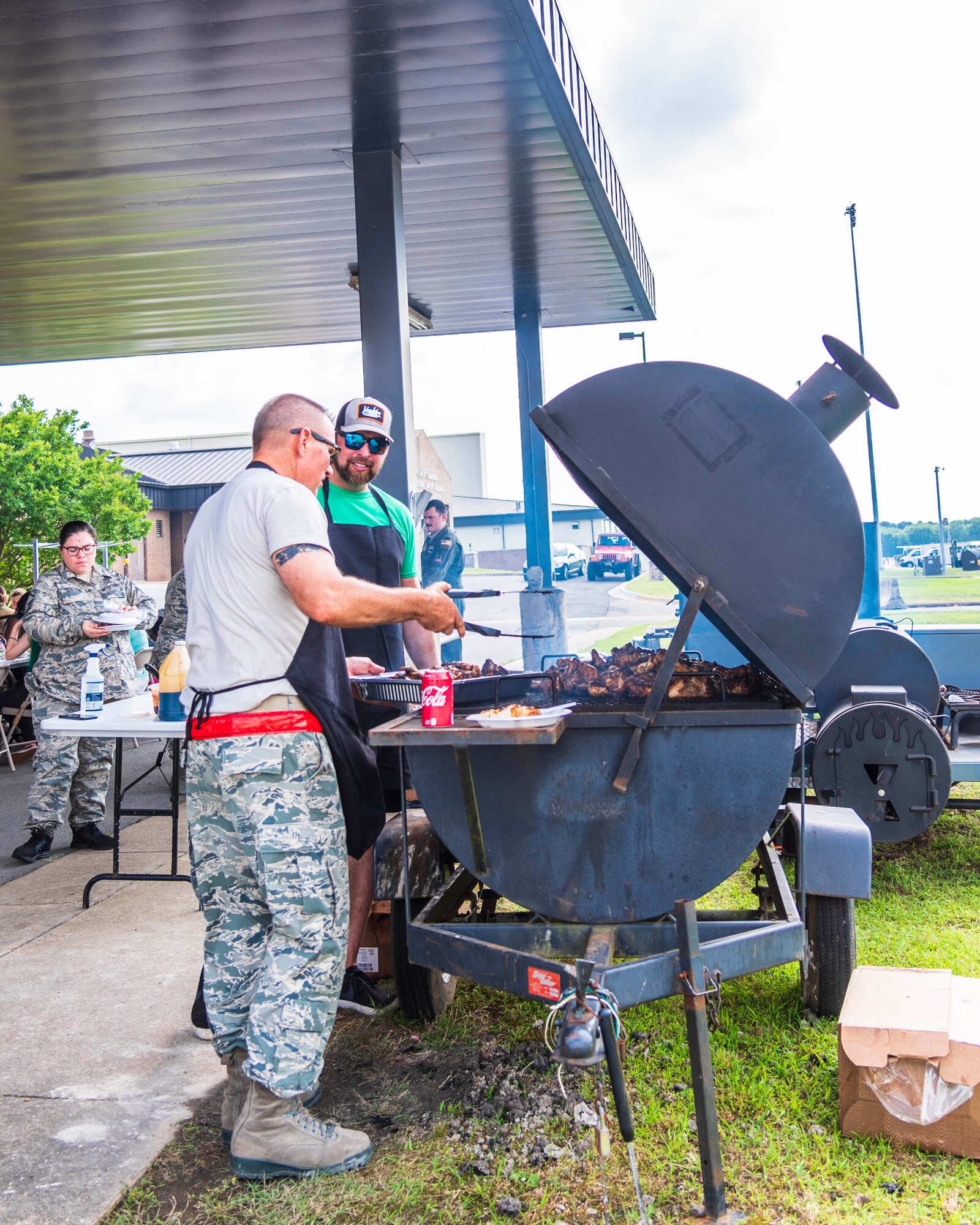 At the beginning of the year, Ferneau waved goodbye to 100 Reserve Citizen Airmen as they departed for their deployment supporting Operations Freedom’s Sentinel and NATO’s Resolute Support. (U.S. Air Force Reserve photo by Maj. Ashley Walker)
