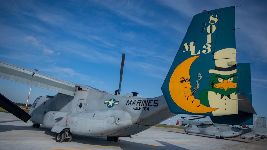 MAG-41 Marines conduct maintenance checks in Canada