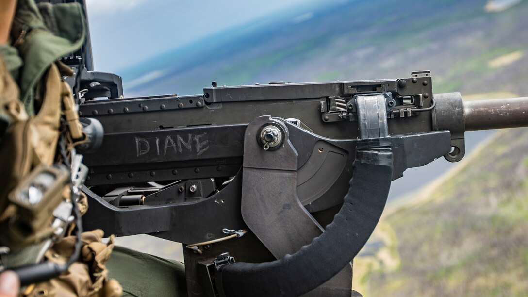 HMLA-775 Marines conduct a live-fire in Canada