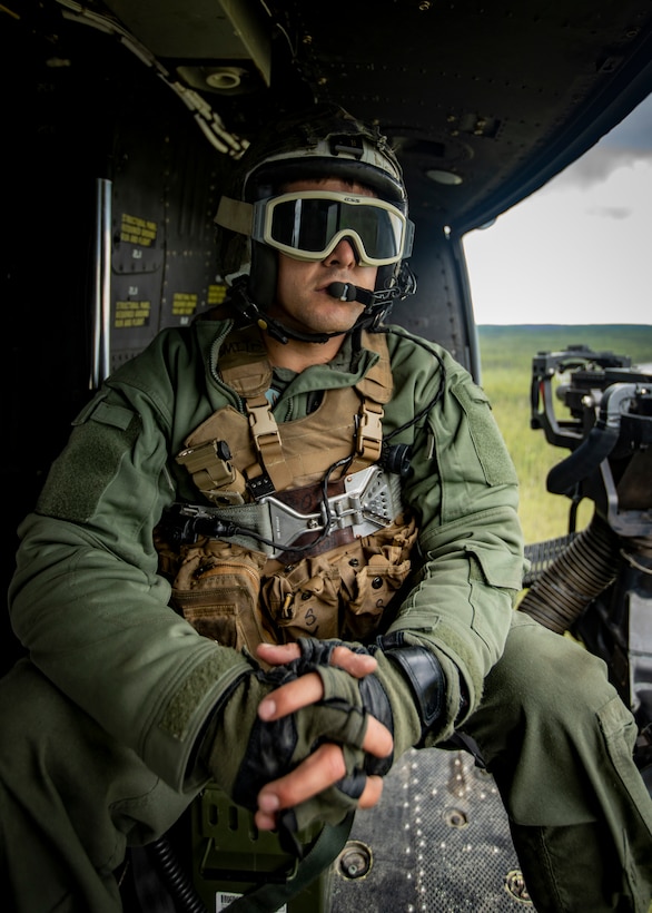HMLA-775 Marines conduct a live-fire in Canada