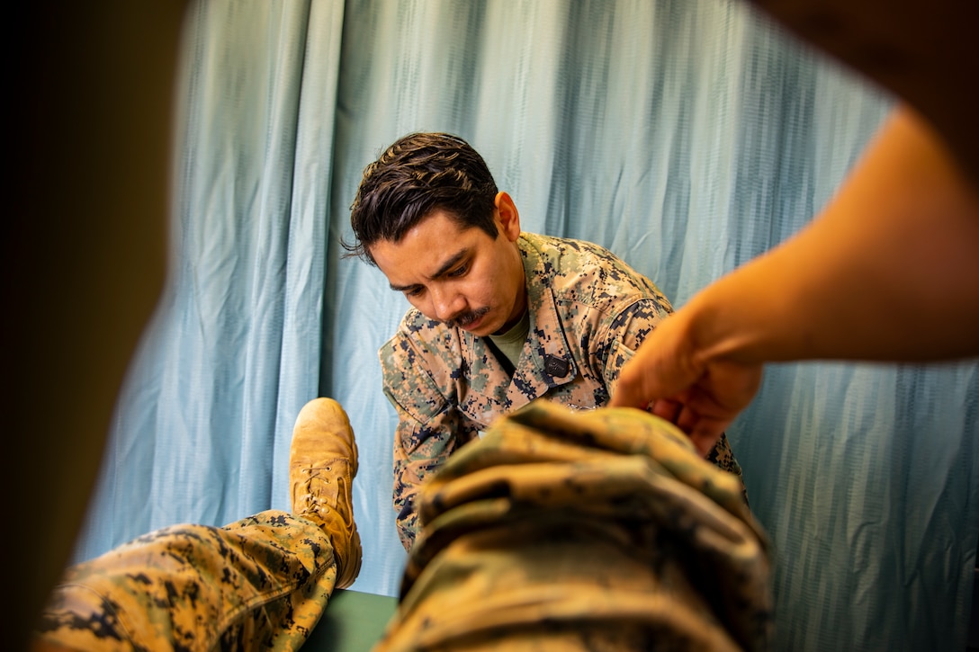 4th MAW Navy Corpsmen provide medical services in CFB Cold Lake, Canada