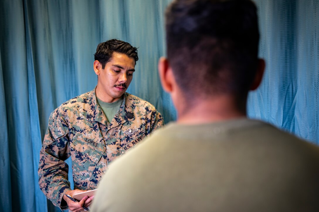4th MAW Navy Corpsmen provide medical services in CFB Cold Lake, Canada