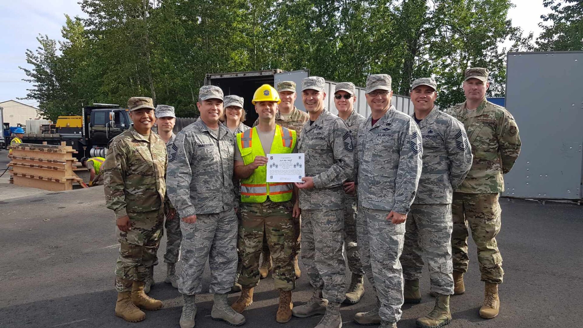 SrA Alec Ailiff was selected as the Chief's Choice Award winner of the month of June 2019.