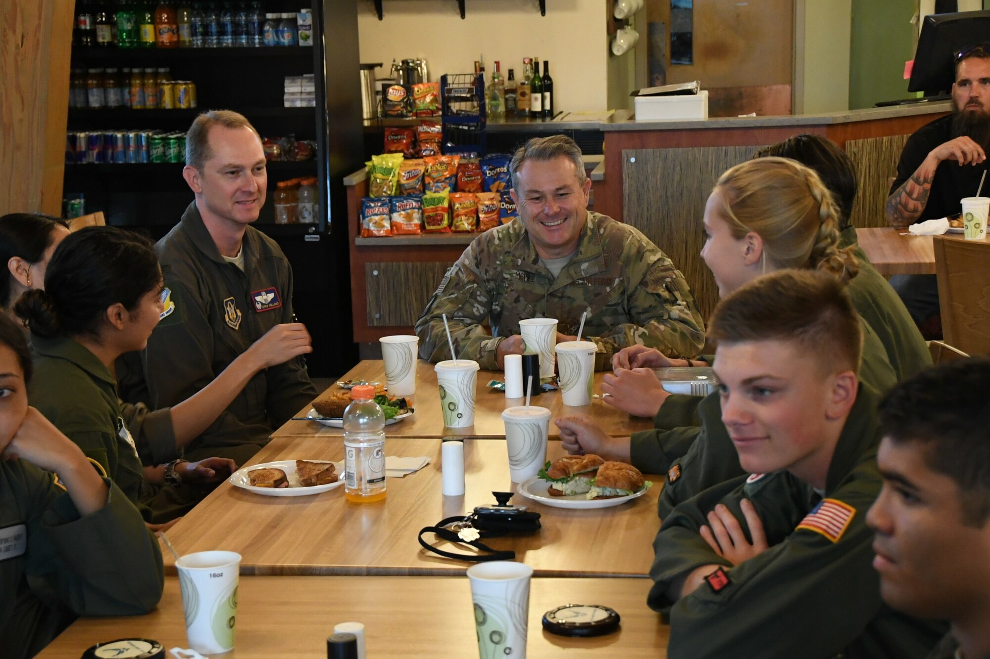 AFA Cadets Tour the 916th ARW