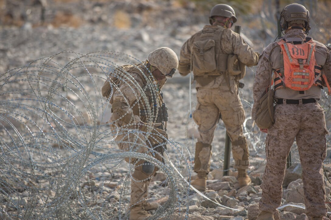 Reserve Marines attack Range 410A during ITX 4-19