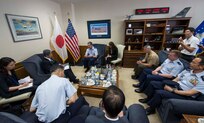 USFJ hosts Japanese Defense Minister Iwaya