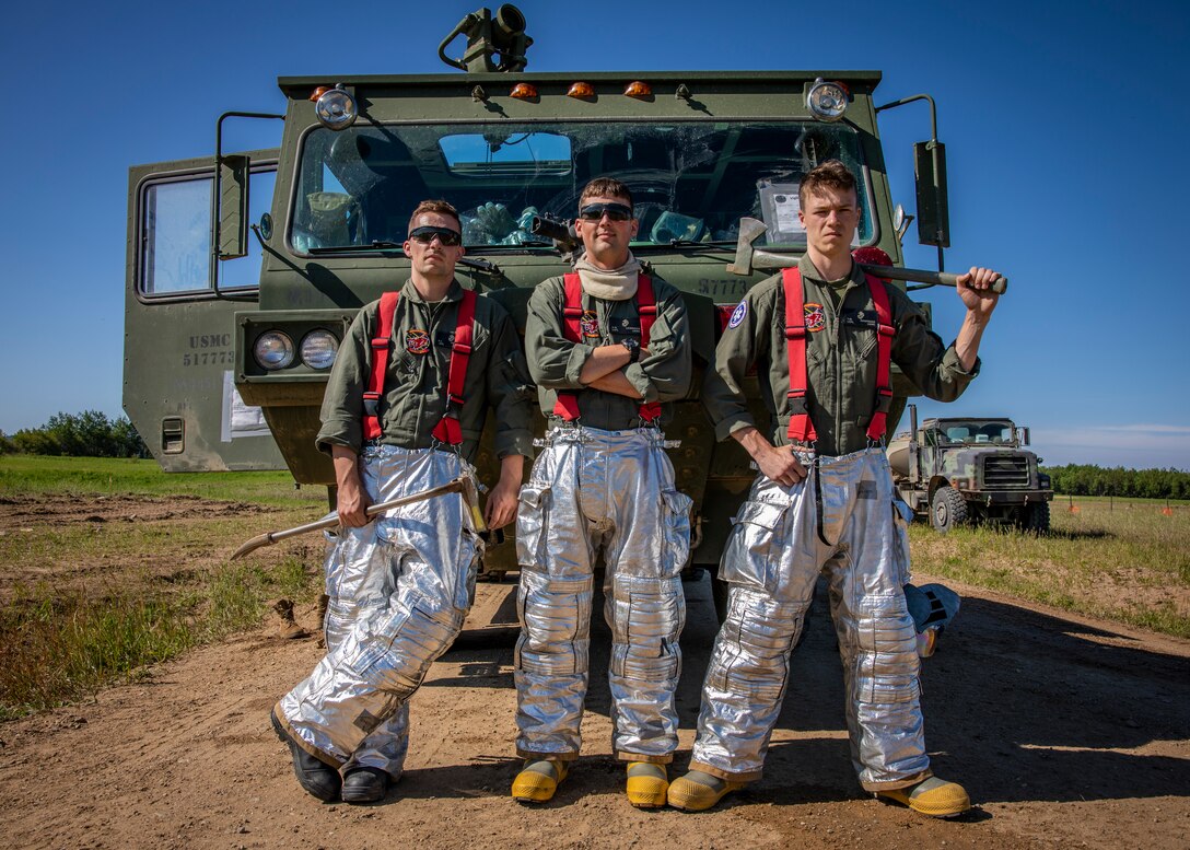 U.S. Marines conduct Forward Arming and Refueling Point operations in Canada