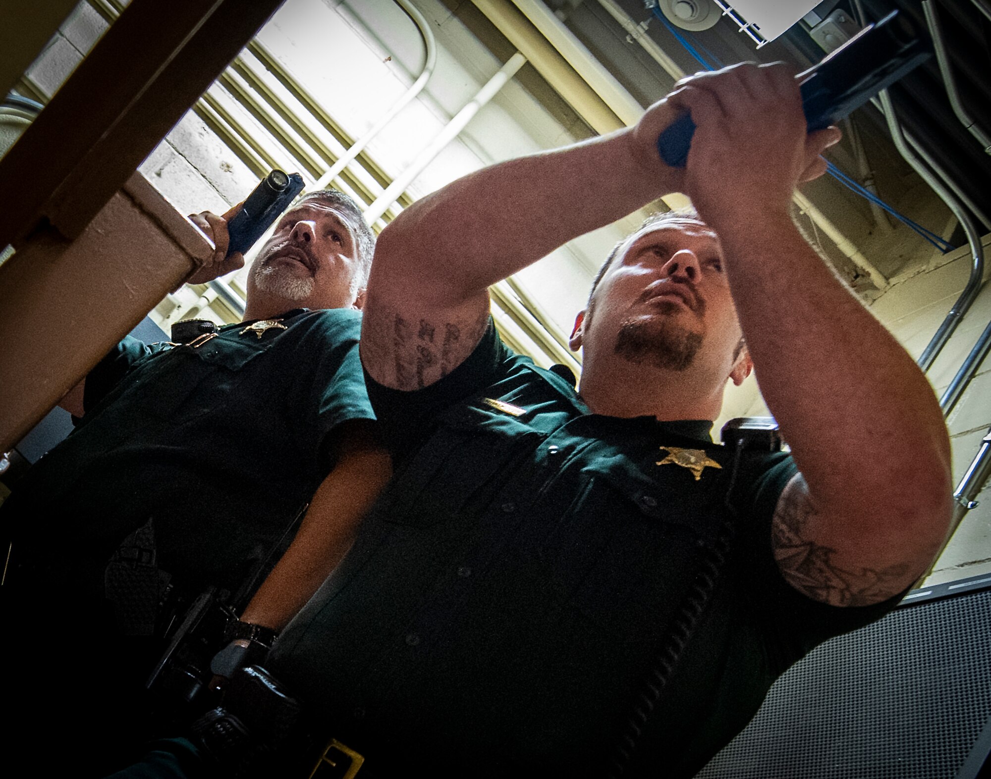 Community, base responds to remote assailant exercise