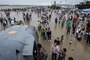 Spectators gather during Misawa Friendship Festival 2018 at Misawa Air Base, Japan, Sept. 9, 2018. The festival aids in reinforcing the everlasting bond between Team Misawa members and Japanese locals.