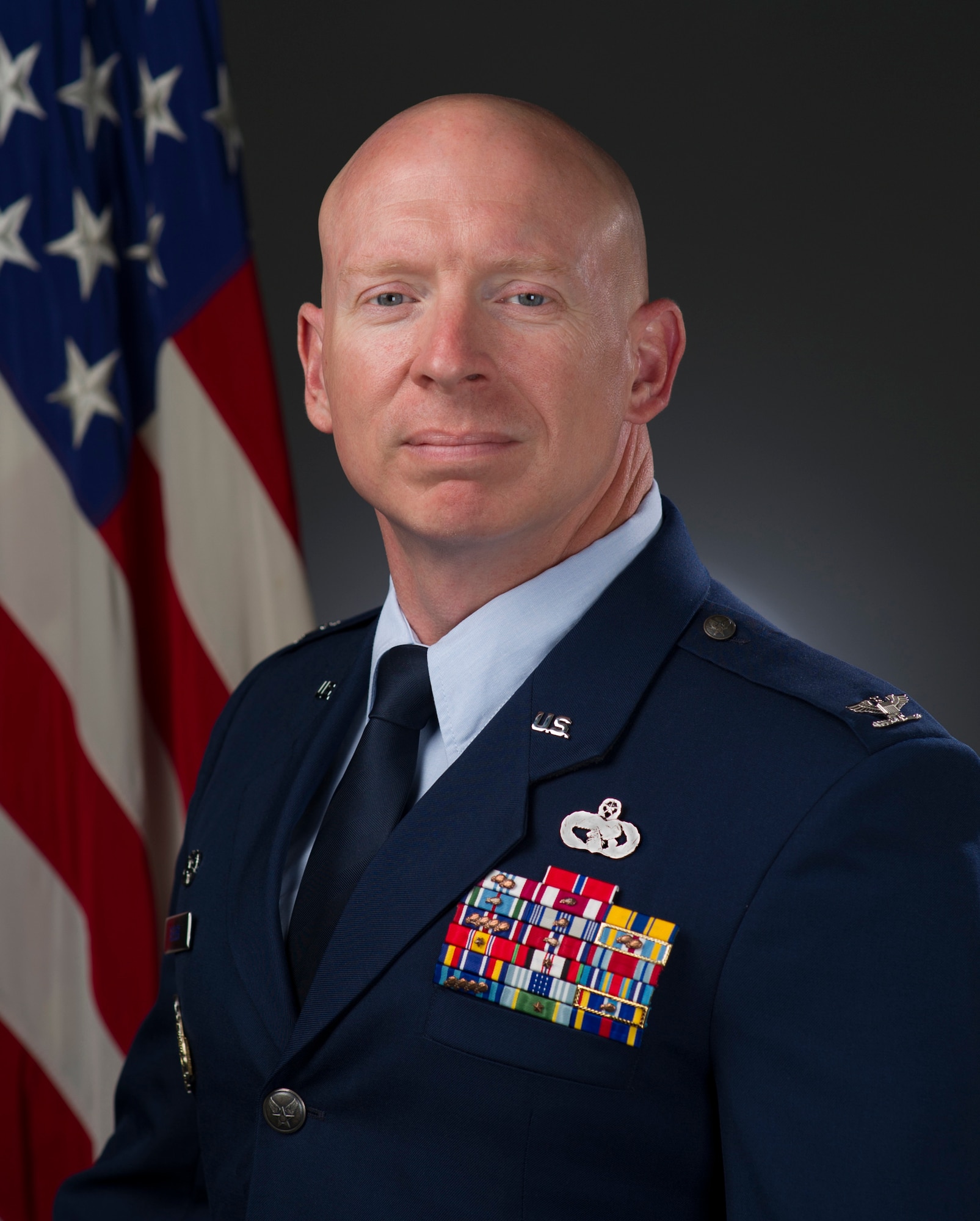 Col. Victor Beeler, 60th Mission Support Group commander, shares some thoughts on how all Airmen at Travis Air Force Base, California, can be proactive to issues in their work centers. (U.S. Air Force photo)