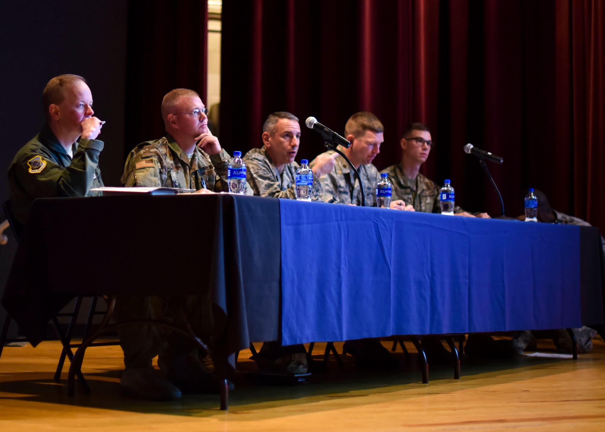 Judges at the Inland Spark Pitch competition