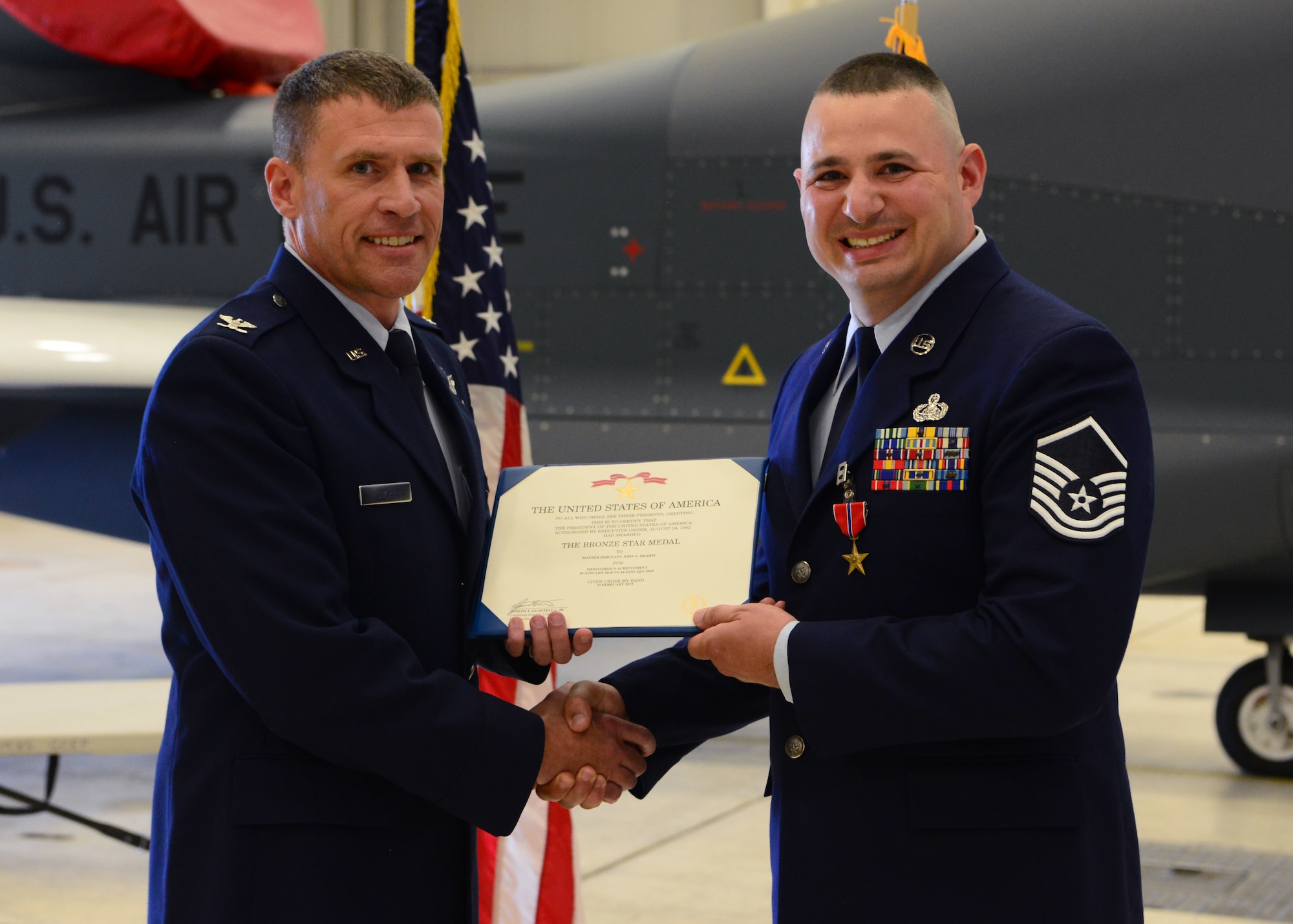 Beale Airmen earns Bronze Star