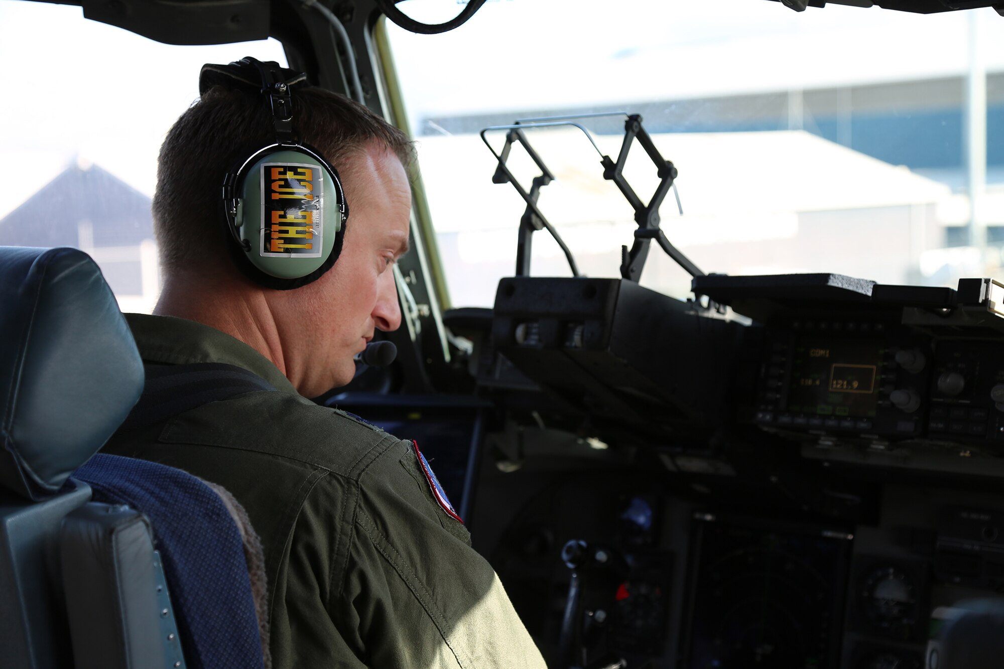 Lt. Col. Trace Dotson, 304th Expeditionary Airlift Squadron commander, performs pre-flight checks on the final flight of the 2018-2019 Operation Deep Freeze research-support season Christchurch International Airport, Christchurch, New Zealand, Feb. 21 2019. The season run annually from September 1st to July 31st. Led by Pacific Air Forces, the Joint Task Force-Support Forces Antarctica (JTF-SFA) provides the National Science Foundation-managed U.S. Antarctic Program with logistical support.