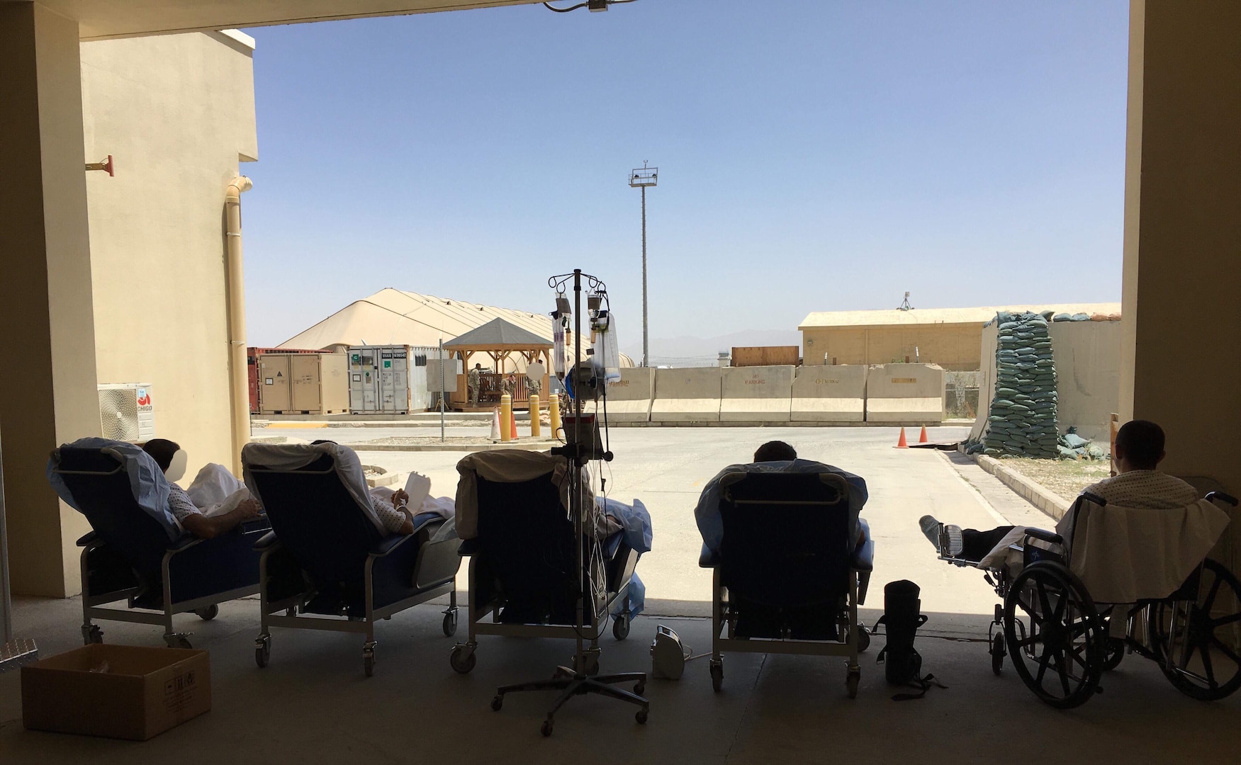 The Proverb "time heals wounds" is displayed on the wall of a patient room at Craig Joint Theater Hospital in Bagram, Afghanistan. The proverbs provide a unique opportunity to foster a sense of community and a sense of home they are familiar to many everyday patients seen at CJTH.