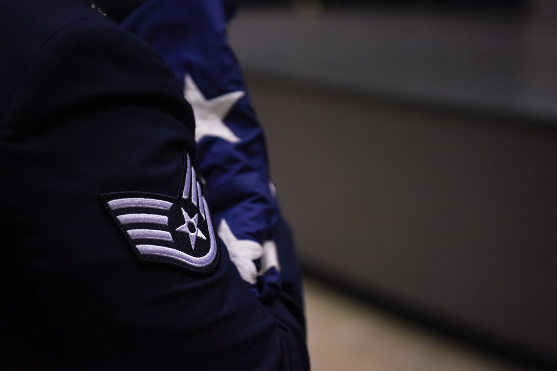 Military Working Dog Ooyvey was honored during a memorial service held June 19, 2019, at Kunsan Air Base, Republic of Korea. MWD Ooyvey passed away June 6, 2019, surrounded by the 8th Security Forces Squadron MWD Section. (U.S. Air Force photo by Staff Sgt. Mackenzie Mendez)