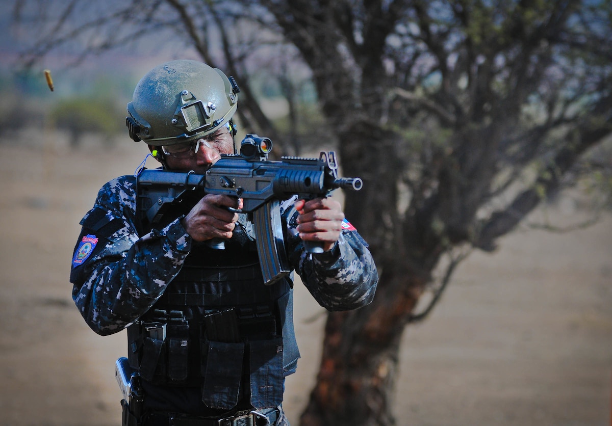 Members of the Haitian military took part in critical task events three and four.