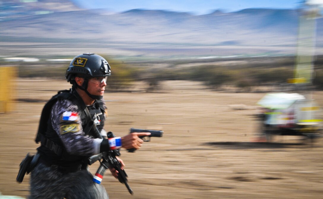 Members of the Panama Police Force took part in critical task events three and four.