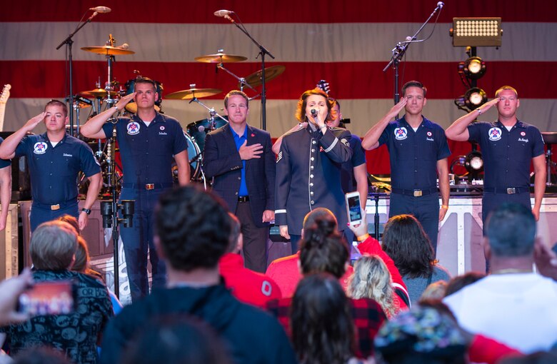 Military Apprecaition Night at the Fraze Pavilion