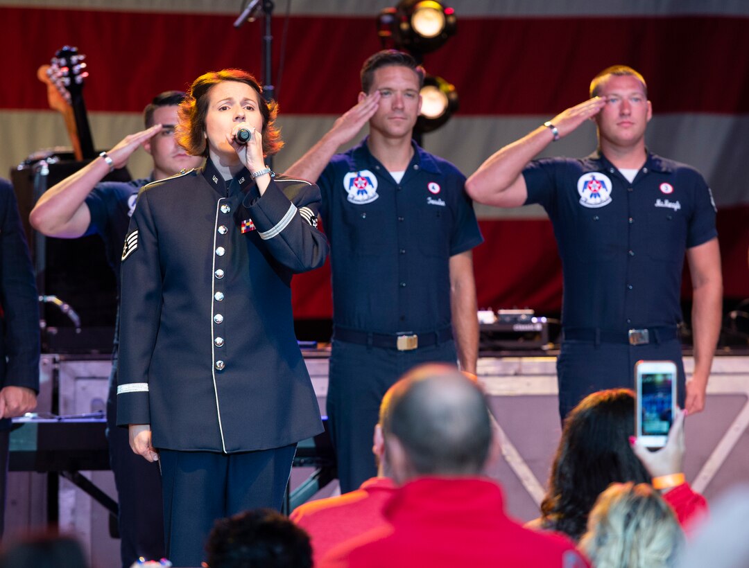 Military Apprecaition Night at the Fraze Pavilion