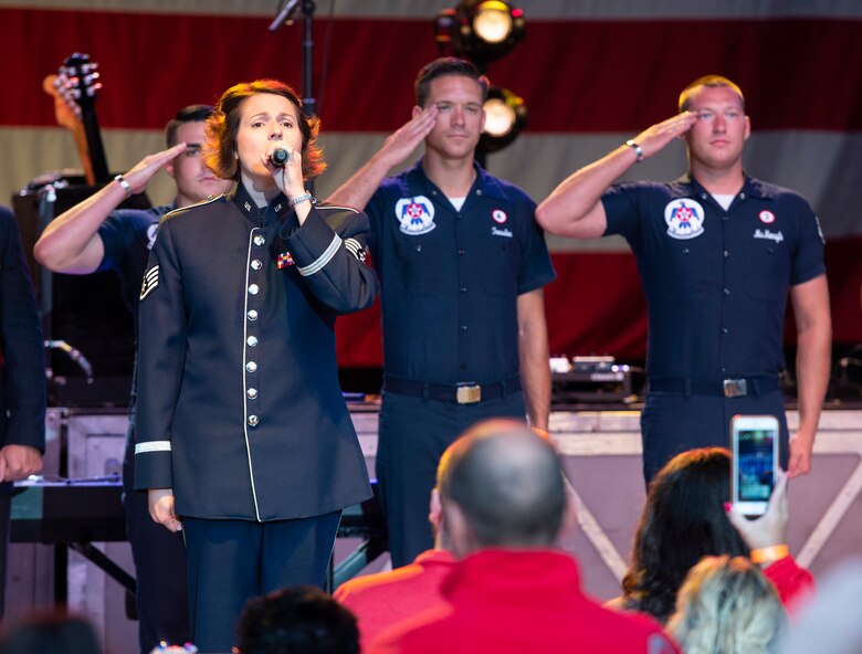 Military Apprecaition Night at the Fraze Pavilion