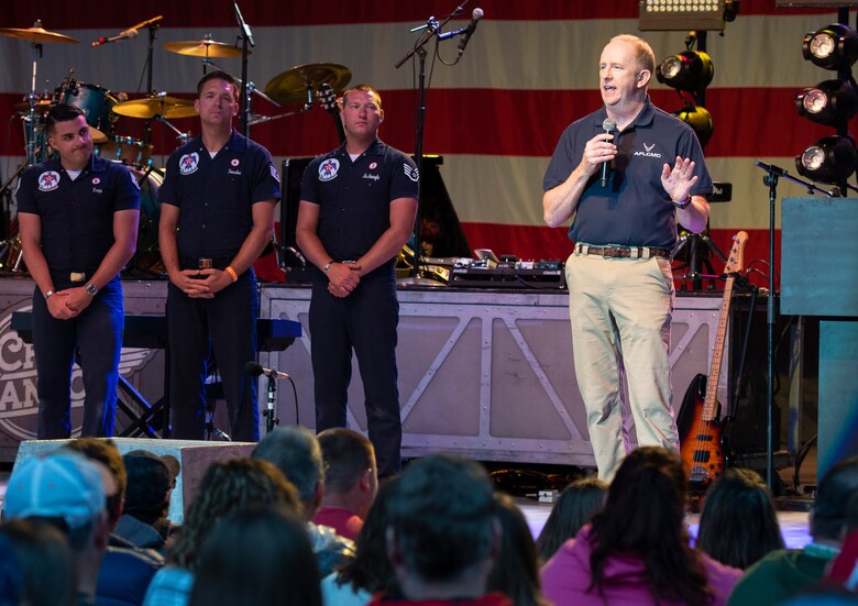 Military Apprecaition Night at the Fraze Pavilion