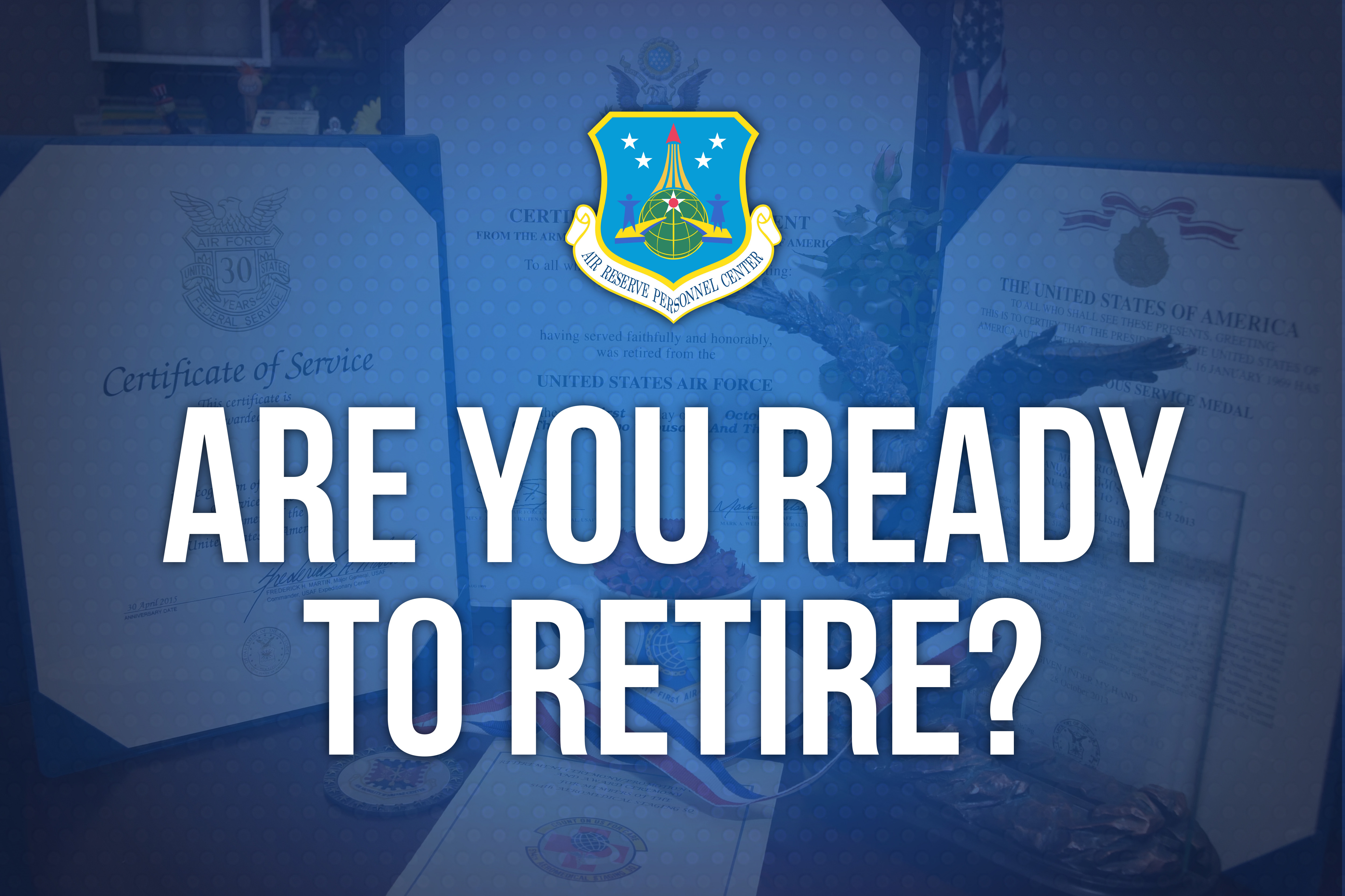 Navigating the retirement application process > Air Reserve Personnel