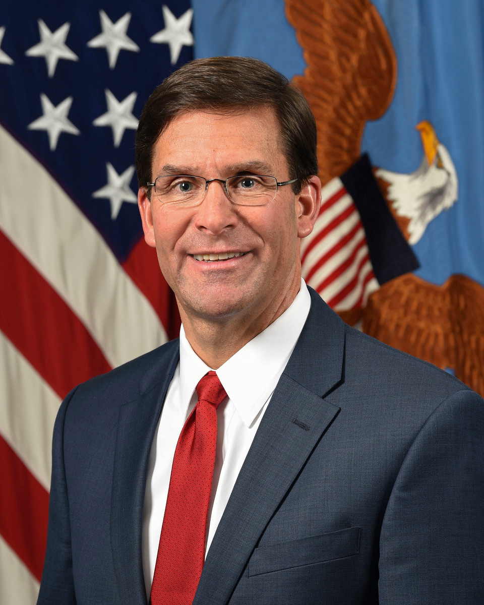 Dr. Mark T. Esper ></noscript> U.S. Department of Defense > Biography