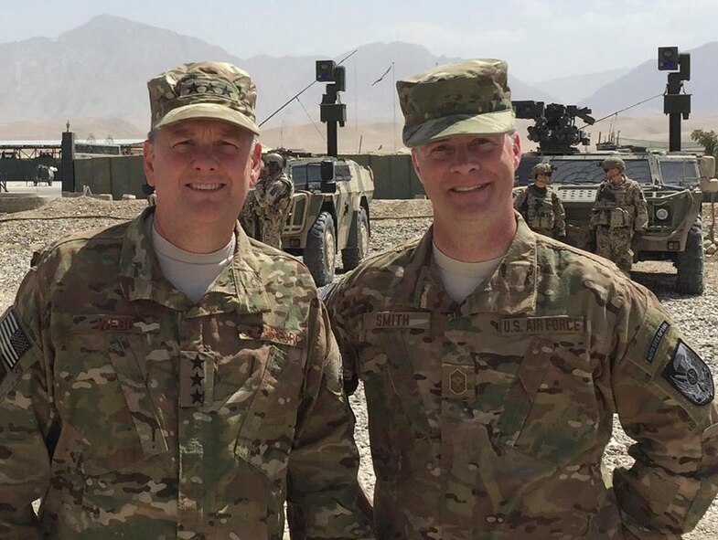 Webb and Smith down range
