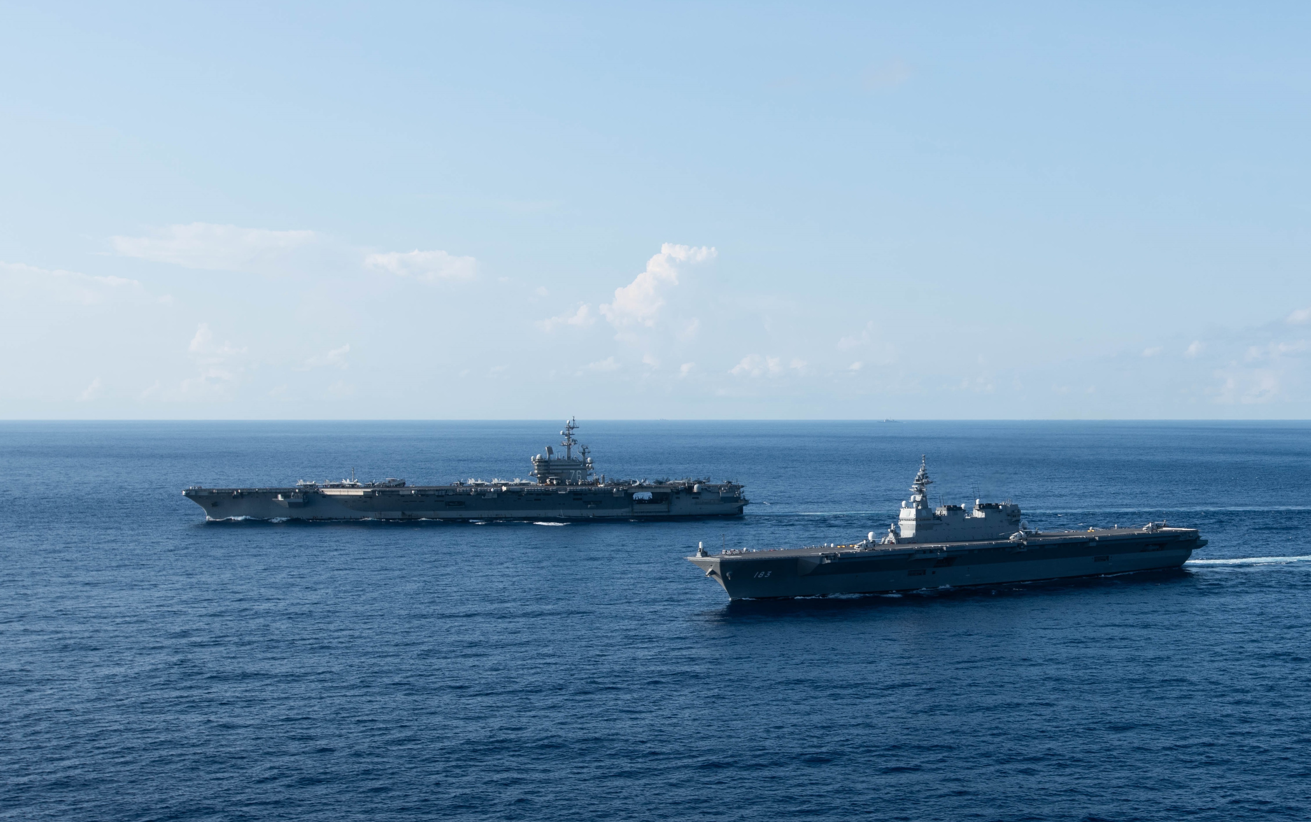 USS Ronald Reagan, JMSDF Conduct Bilateral Exercises