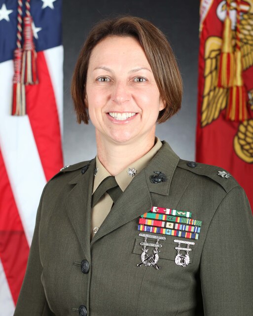 Lt. Col. Robyn E. Mestemacher > Marine Corps Recruit Depot, Parris ...