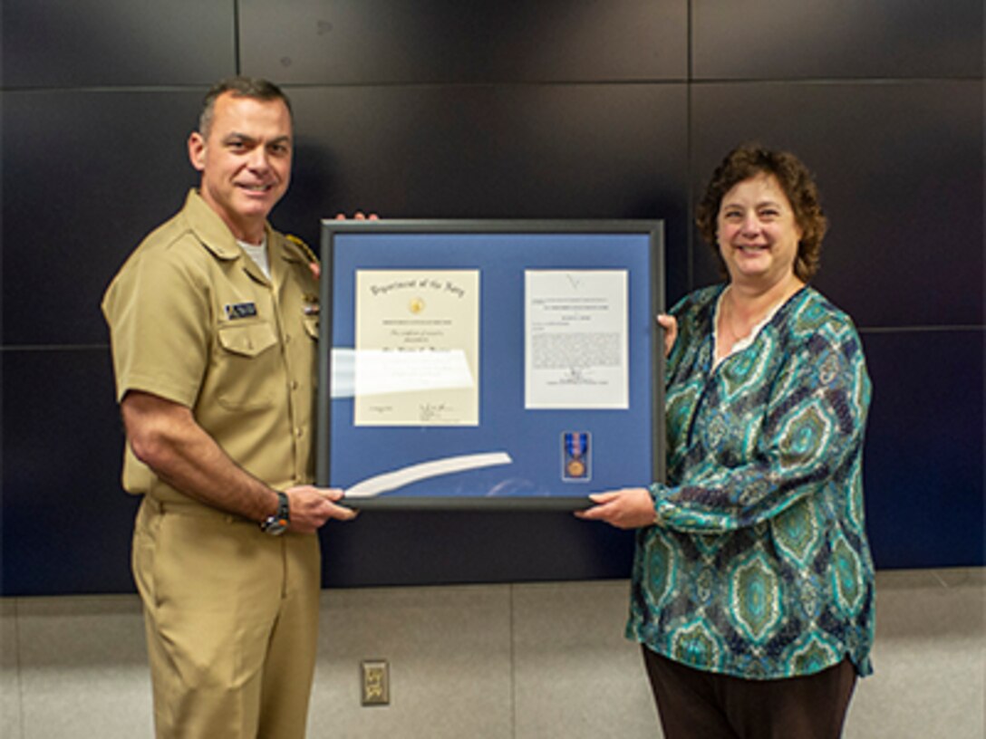 NUWC Division Newport customer advocate receives Meritorious Civilian Service Award