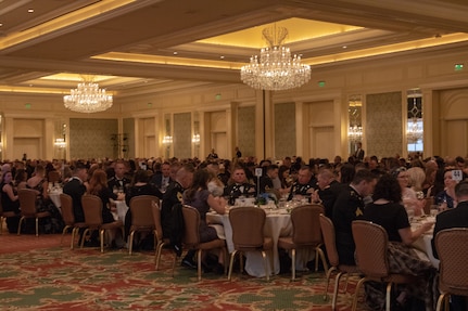 All Branches of Utah's military gathered for an evening at the Grand America Hotel in Salt Lake City to celebrate the 75th Anniversary of D-Day June 8, 2019.