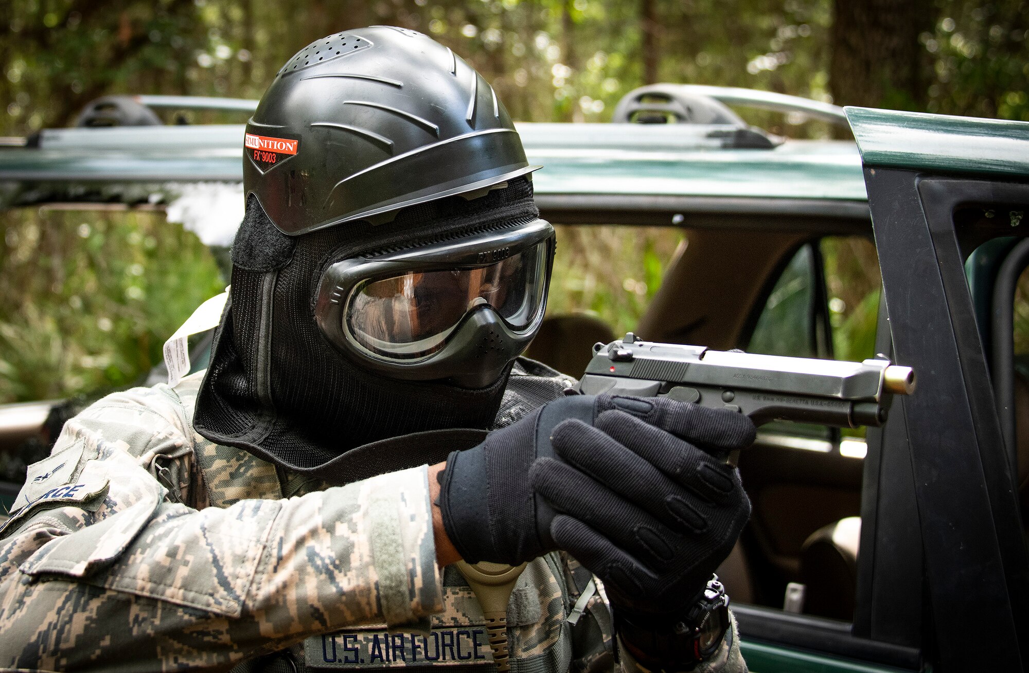 Vehicle stop exercise