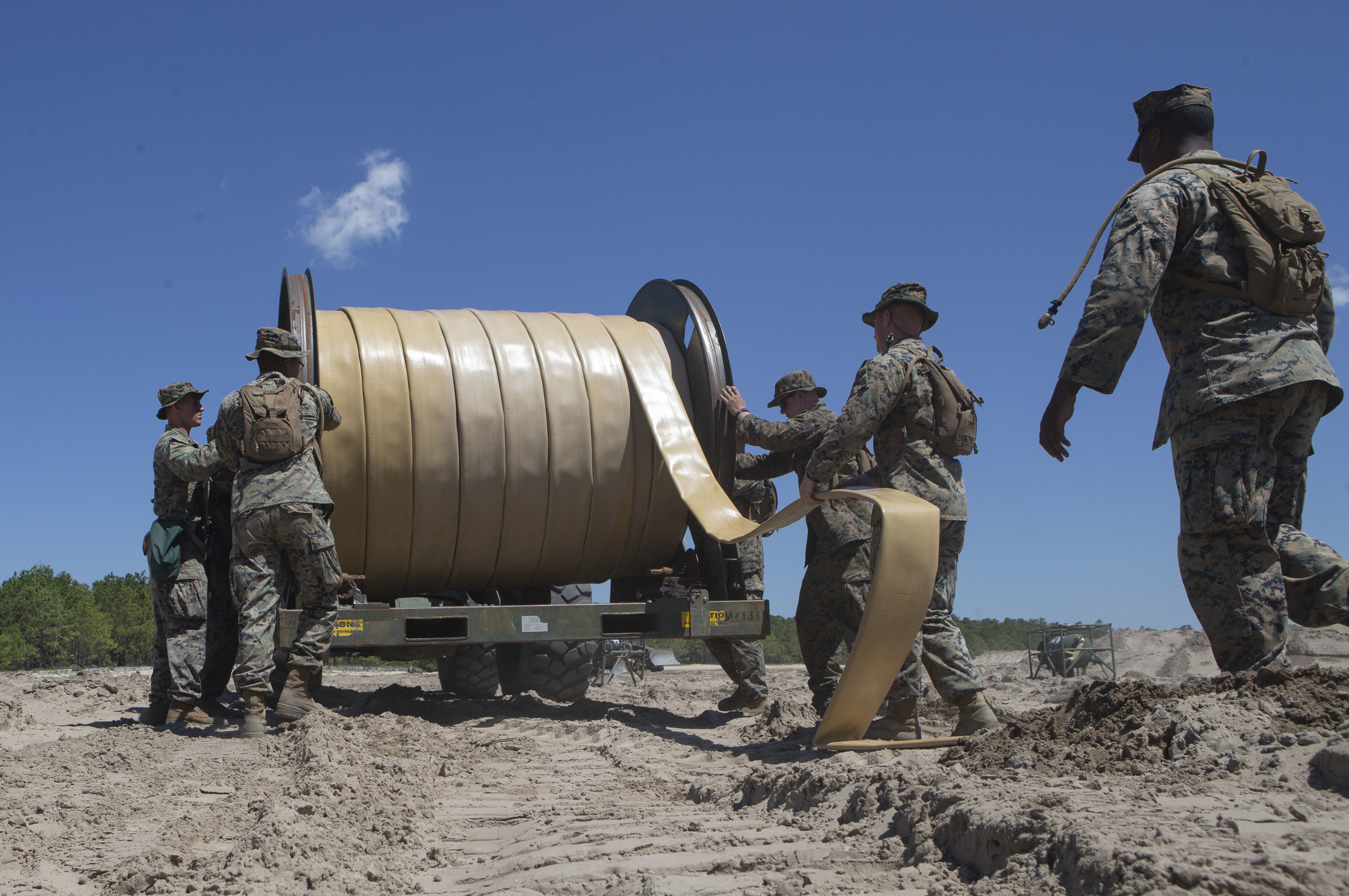 Bulk Fuel Resupply Exercise > 2nd Marine Logistics Group > Article